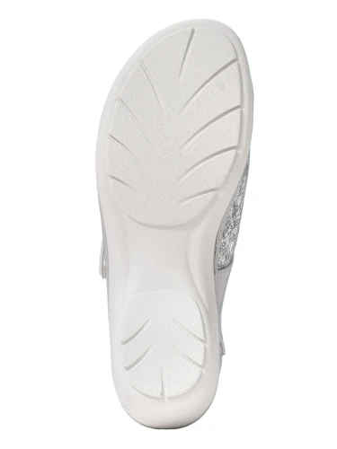 Женские босоножки Frankenschuhe Isar серебристый металлик фото 5