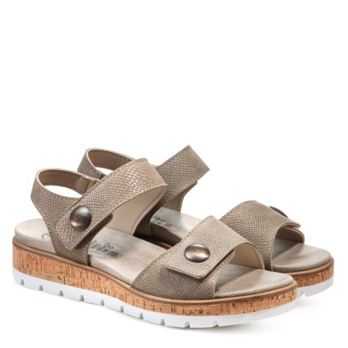 Женские босоножки Arno, Frankenschuhe, хаки фото 9
