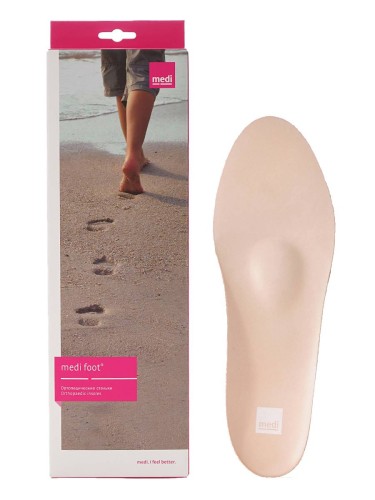 Стельки ортопедические medi foot natural narrow