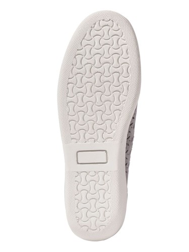 Туфли летние женские Frankenschuhe Donau с перфорацией серые фото 5
