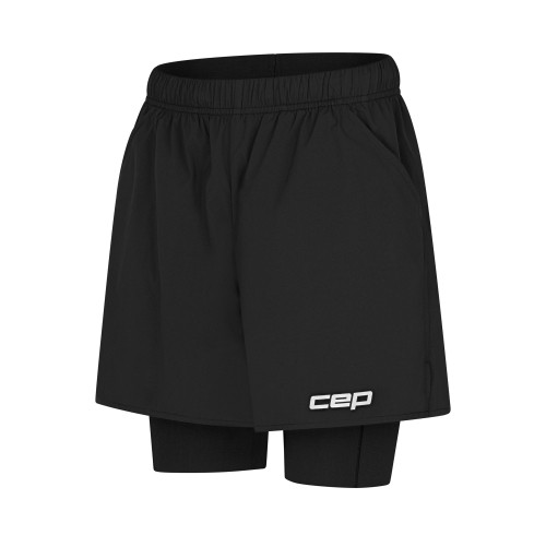 Компрессионные шорты CEP 2 в 1 для бега, женские фото 6
